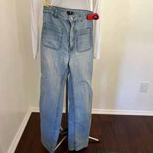 Women HM wide leg jeans